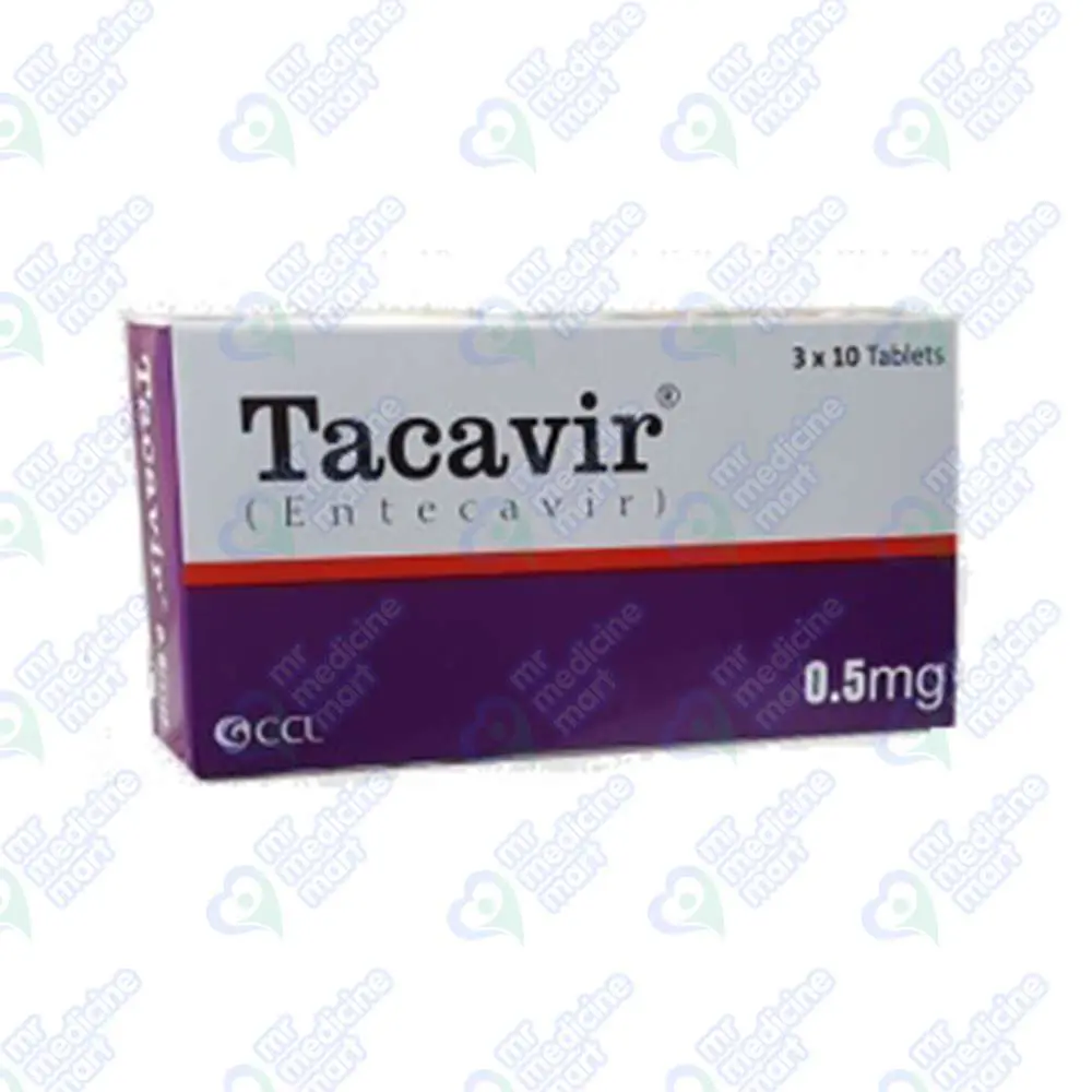 Tacavir 0.5mg Tablet 10 'S