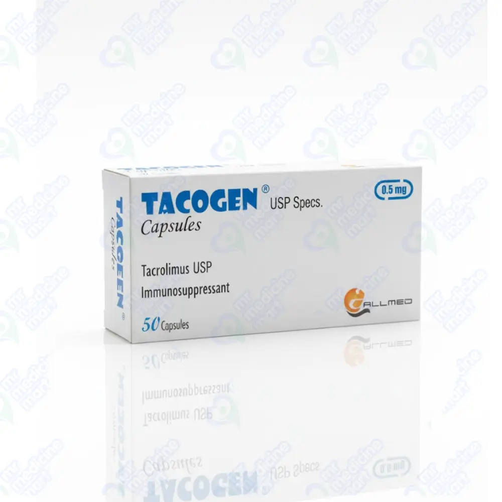 Tacogen 0.5mg Cap 50's 