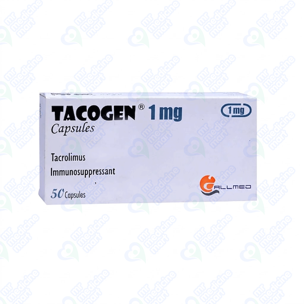 Tacogen 1mg Capsule 50's 