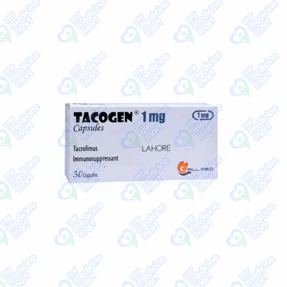 Tacogen 1mg Capsule 50's 