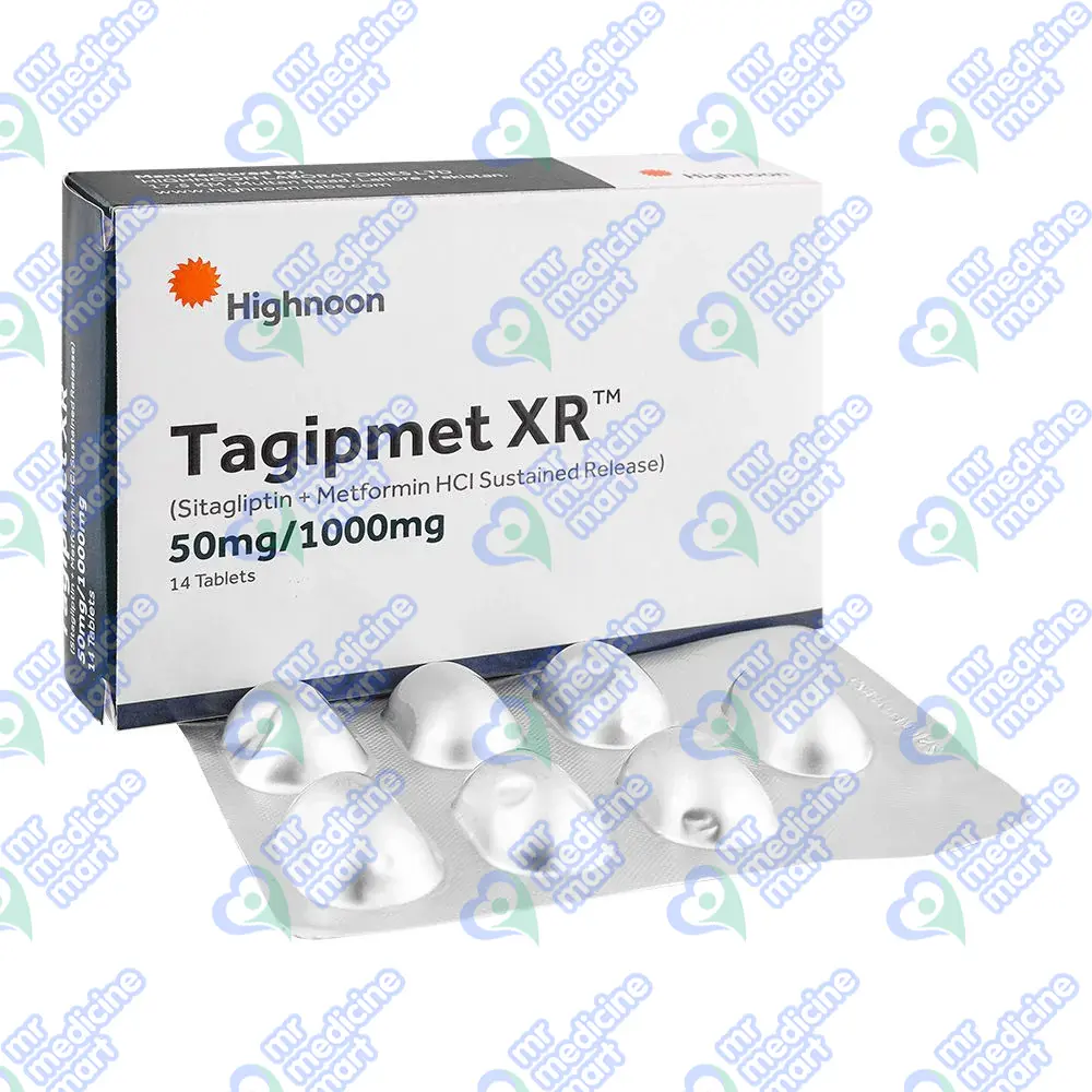 Tagipmet XR Tablet 50mg/1000mg 