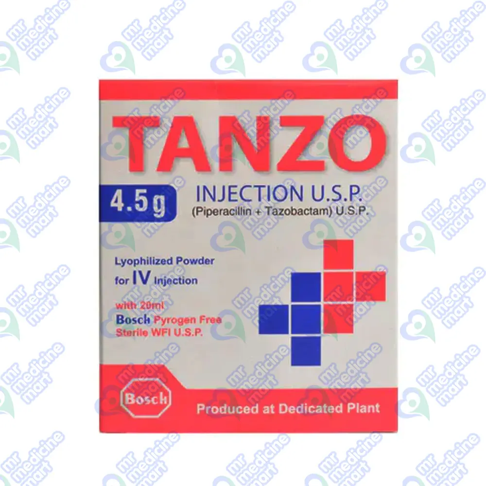 Tanzo 4.5gm Injection 1 Vial