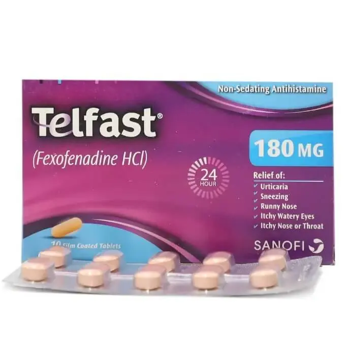 Telfast 180mg Tablet