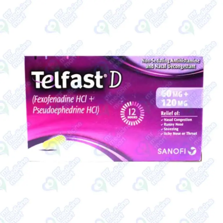 Telfast D 60mg/120mg Tablet