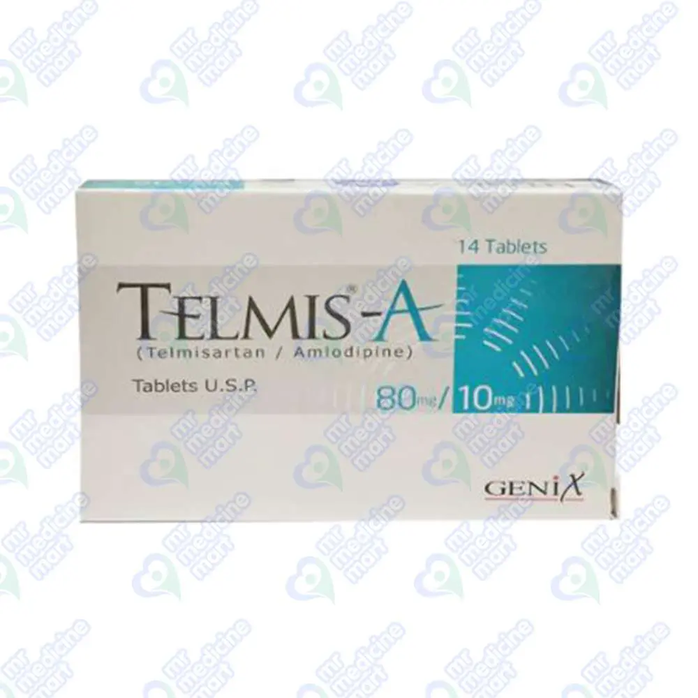 Telmis A 80/10mg Tablet 7 'S