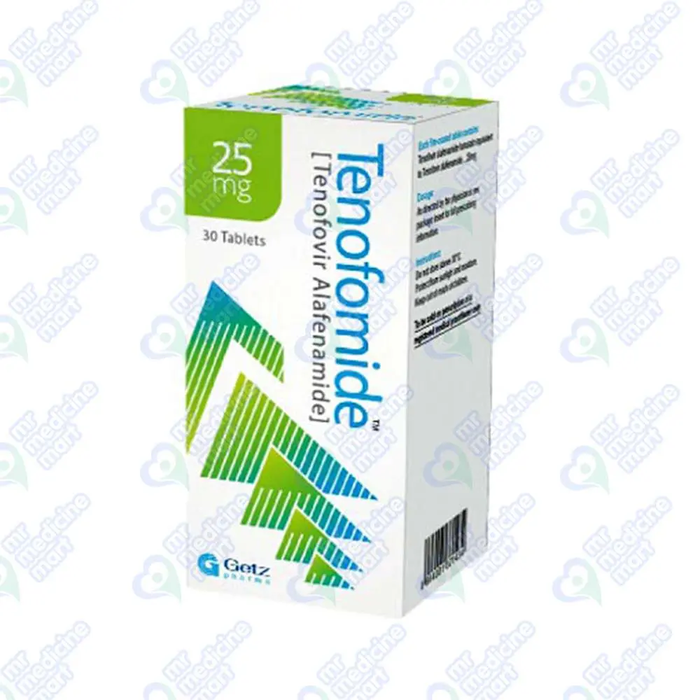 Tenofomide 25mg Tablet 30'S
