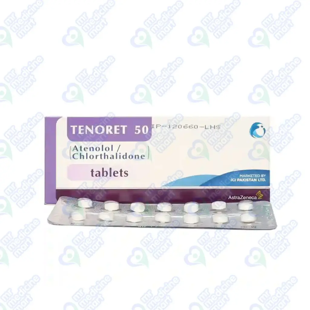 Tenoret 50mg Tablet 1x14'S