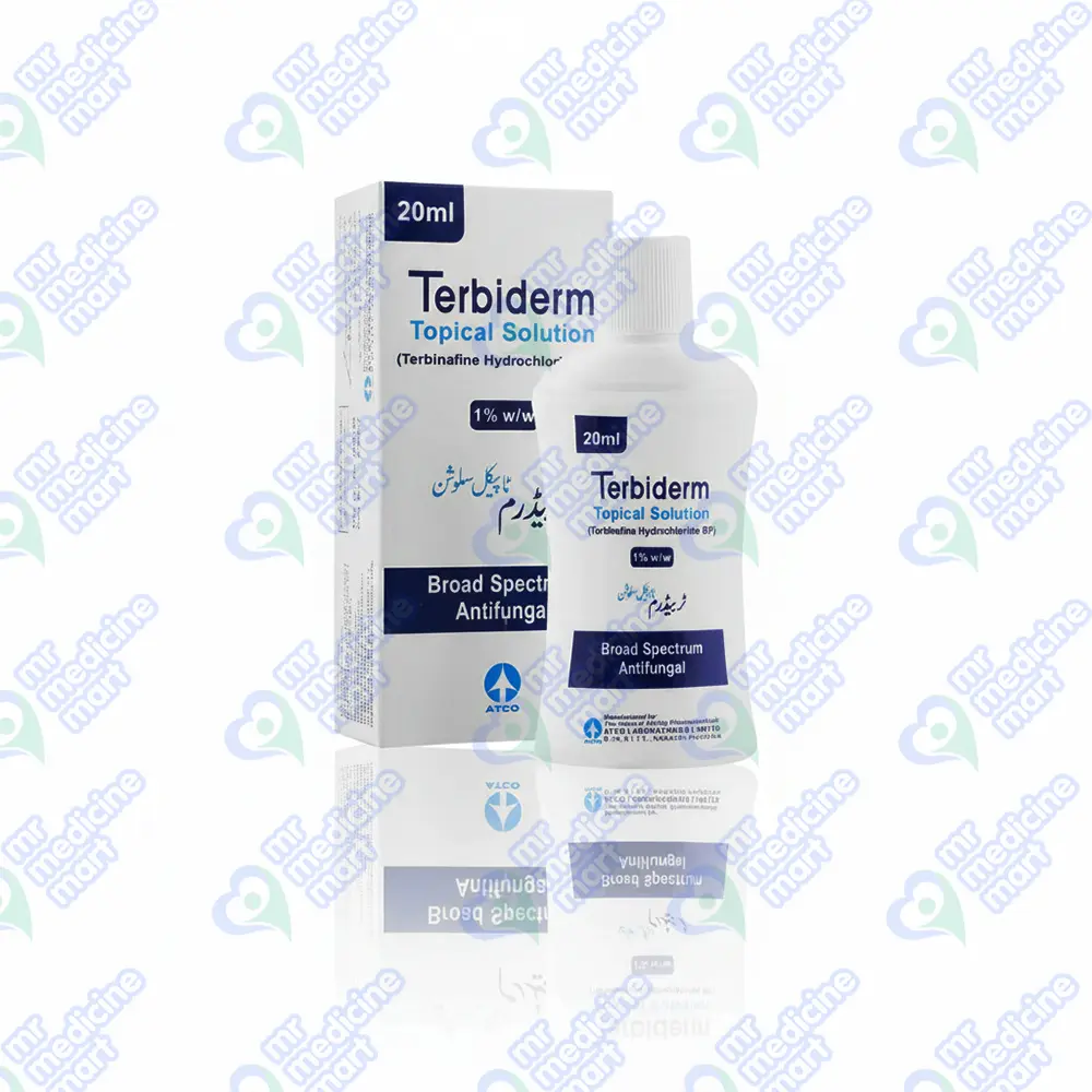 Terbiderm Topical Sol 1% 20ml