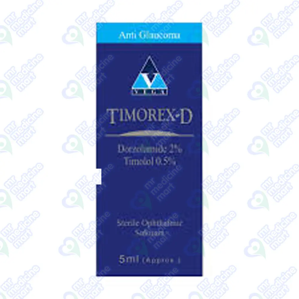 Timorex D Sterile Opth Sol 5ML