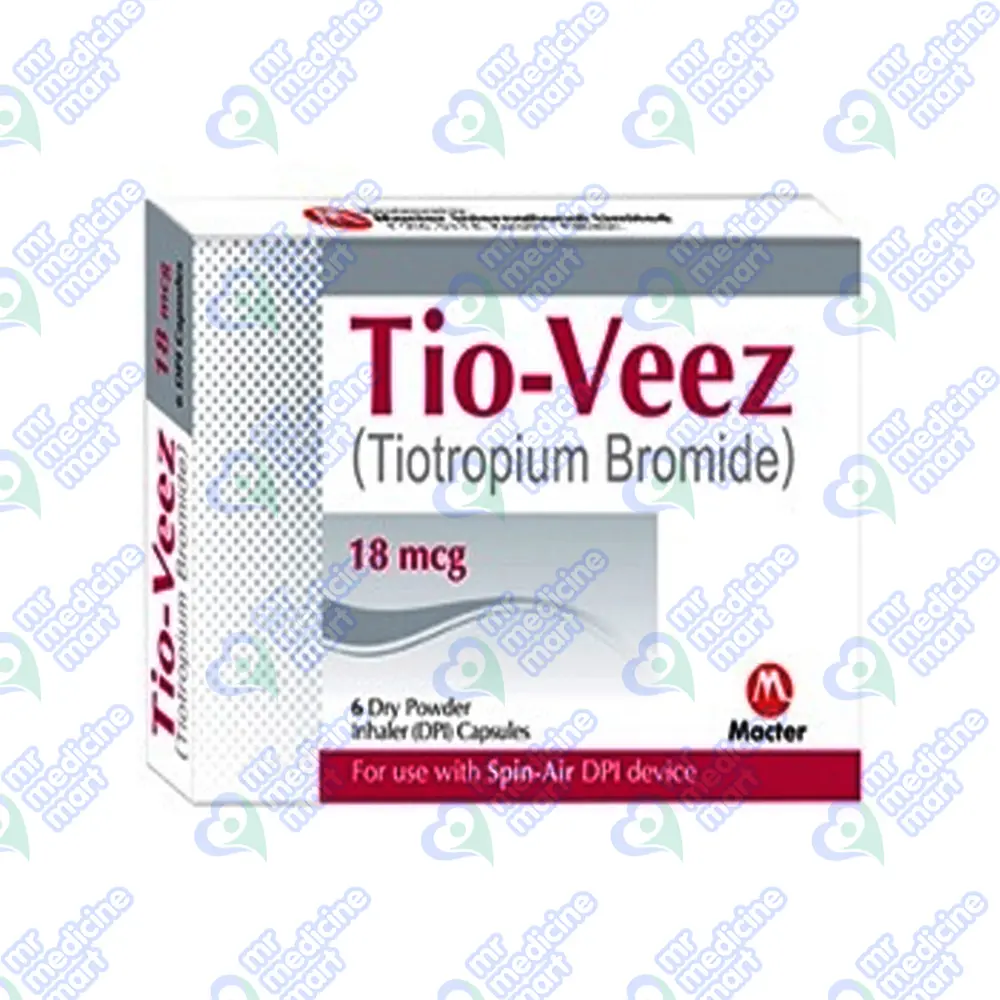 Tio Veez 18mcg Capsule