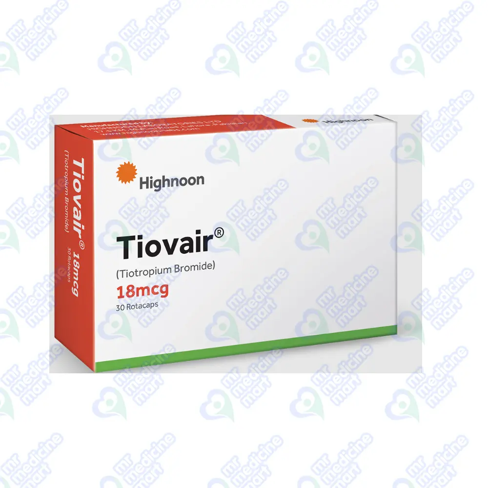 Tiovair 18mcg Tablet 30's