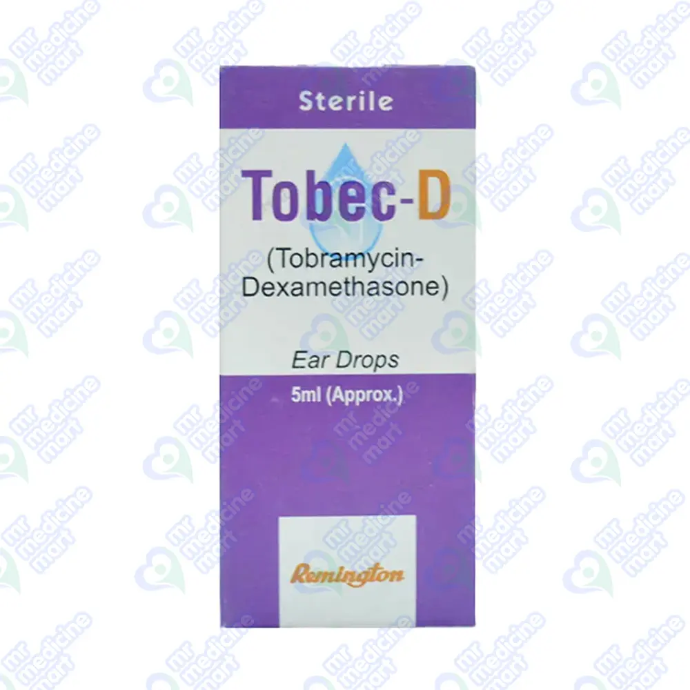 Tobec D Ear Drops 5ml