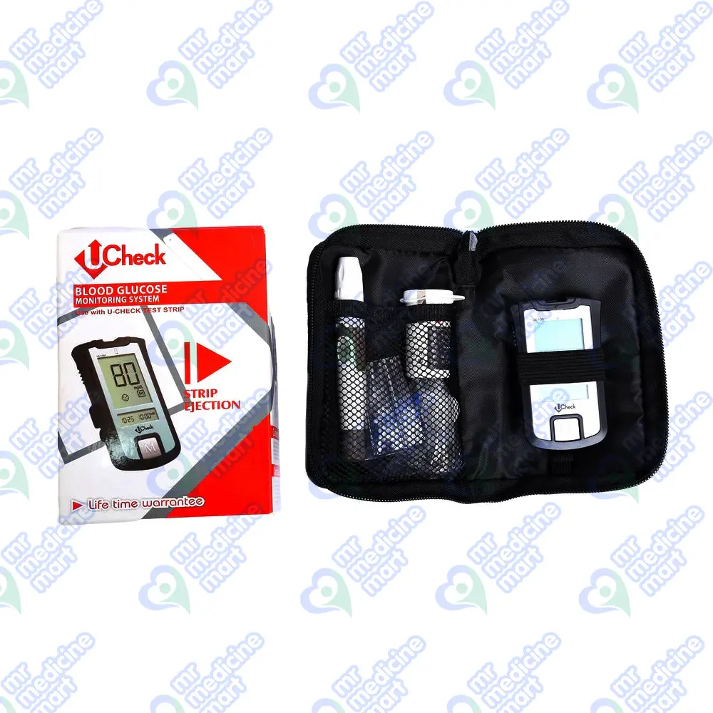 U Check Blood Glucose Monitor UC-1001