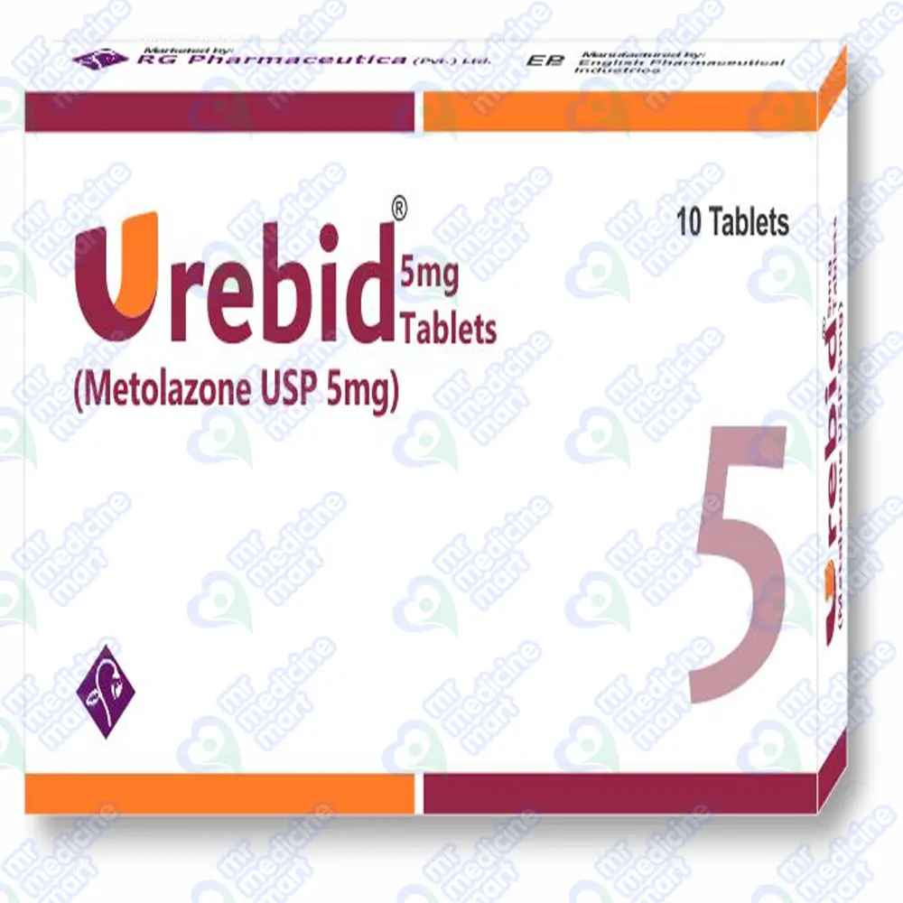 Urebid 5 Mg 10 Tablets