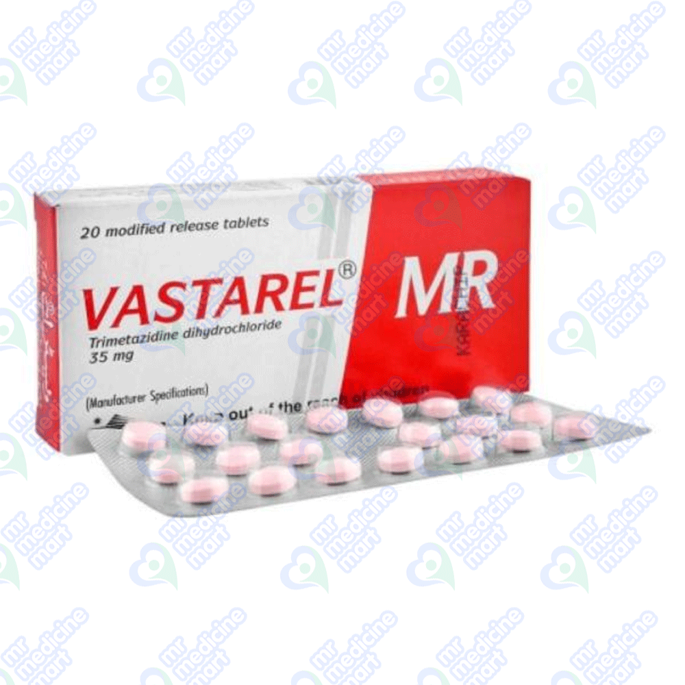 Vastarel MR 35mg Tablet 20's