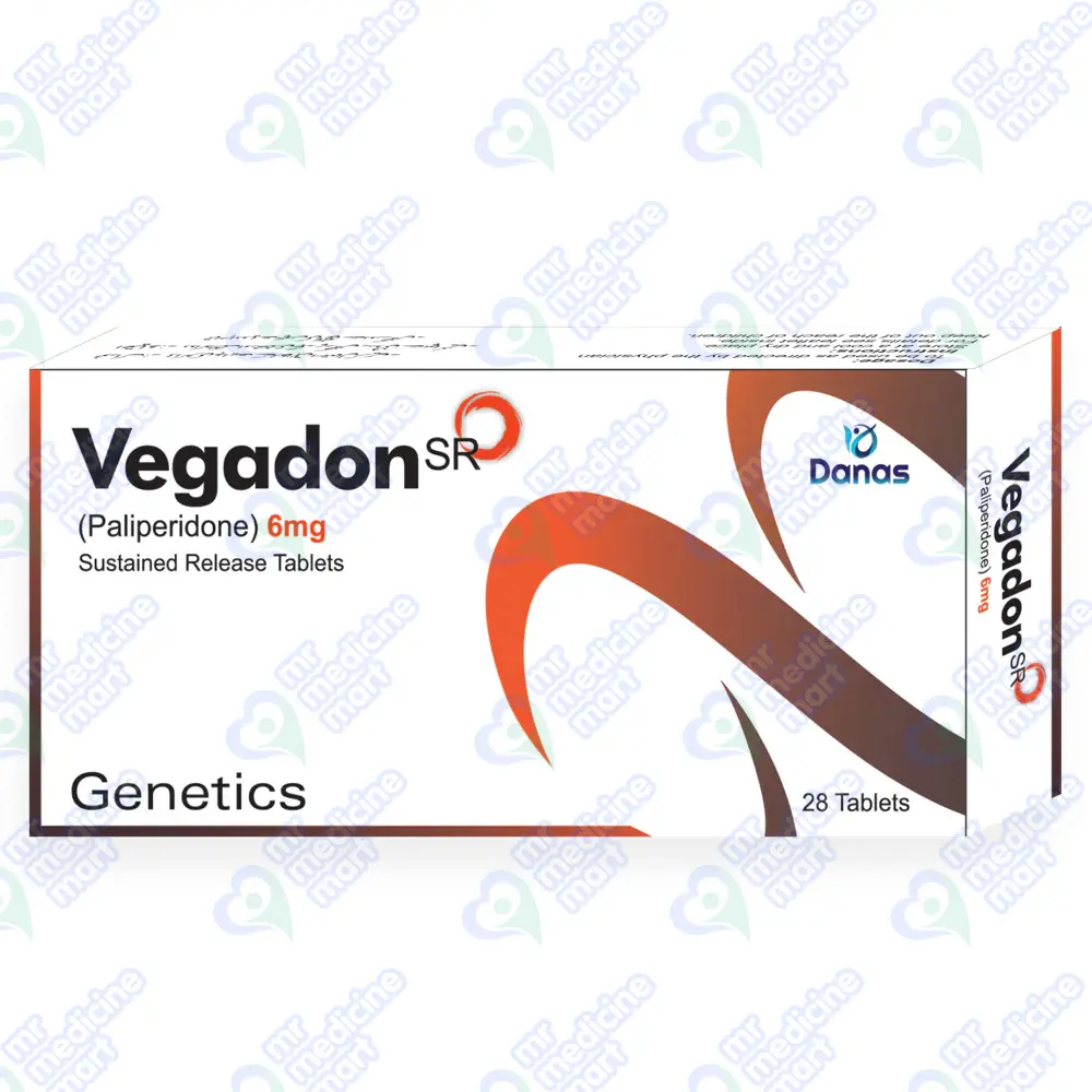 Vegadon SR 6mg Tabs