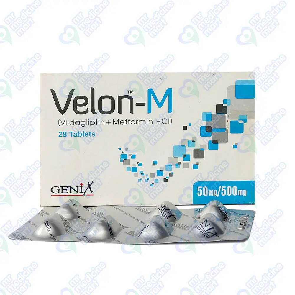 Velon M 50mg/500mg Tablet 7'S