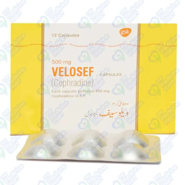 Velosef 500mg Capsule 6 'S