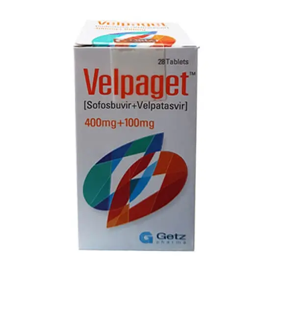 Velpaget 400mg/100mg Tablet 28's