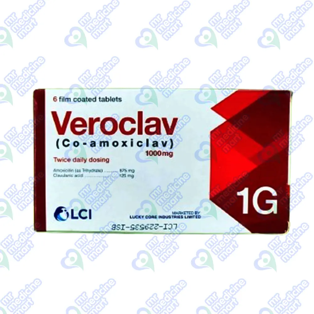 Veroclav Tablet CS 1000mg 