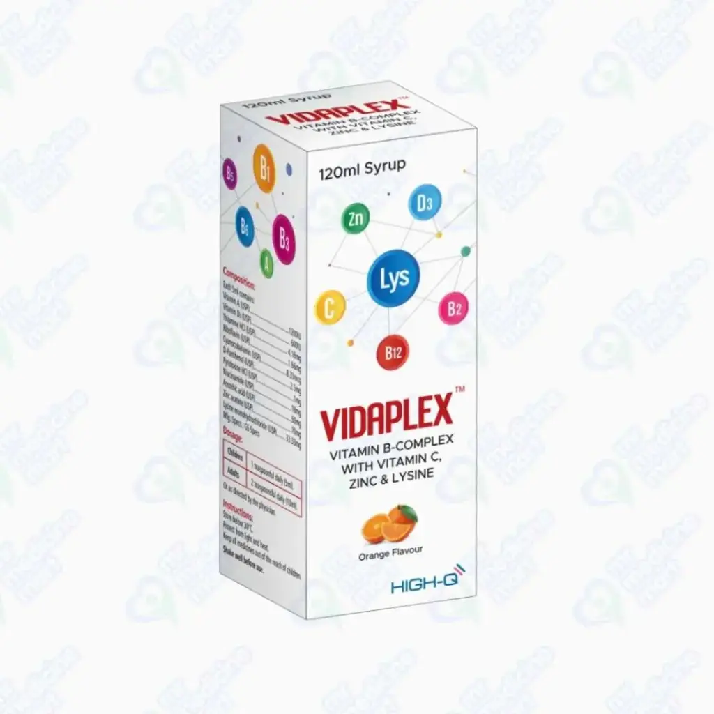 Vidaplex 120ml Syrup