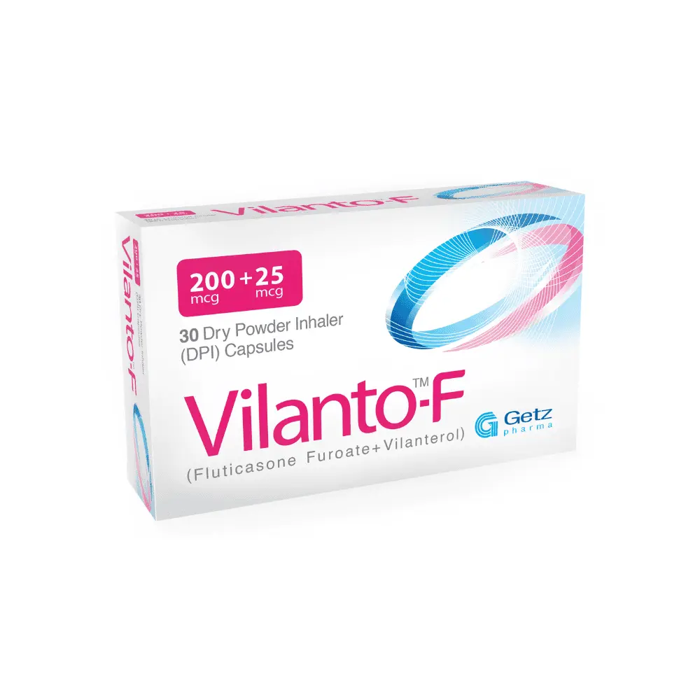 Vilanto F Capsule 200mcg/25mcg 