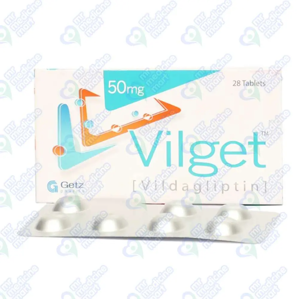 Vilget 50mg Tablet 7 'S