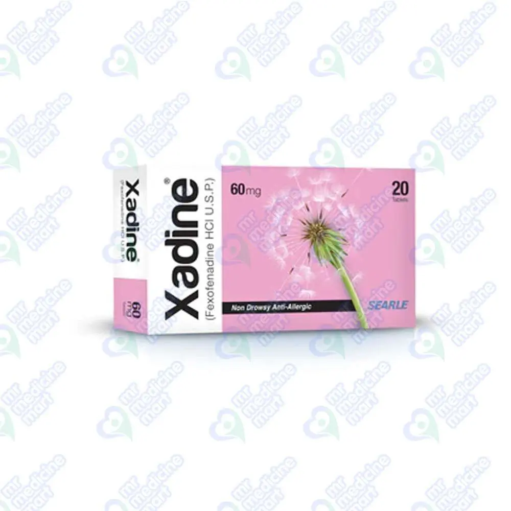 XADINE Tab 60mg 20's