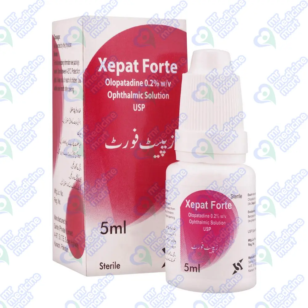 Xepat Forte Opthalmic Solution 5ml