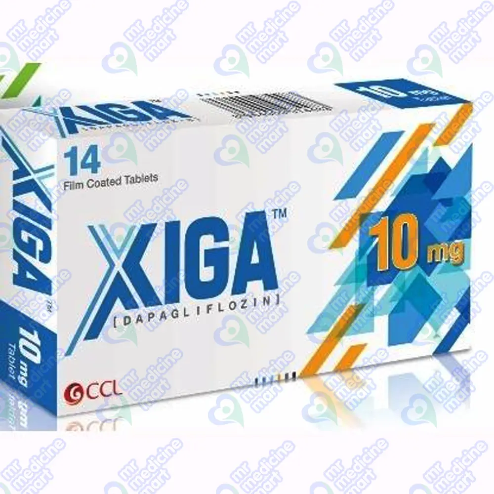 Xiga 10mg Tablet 7 'S