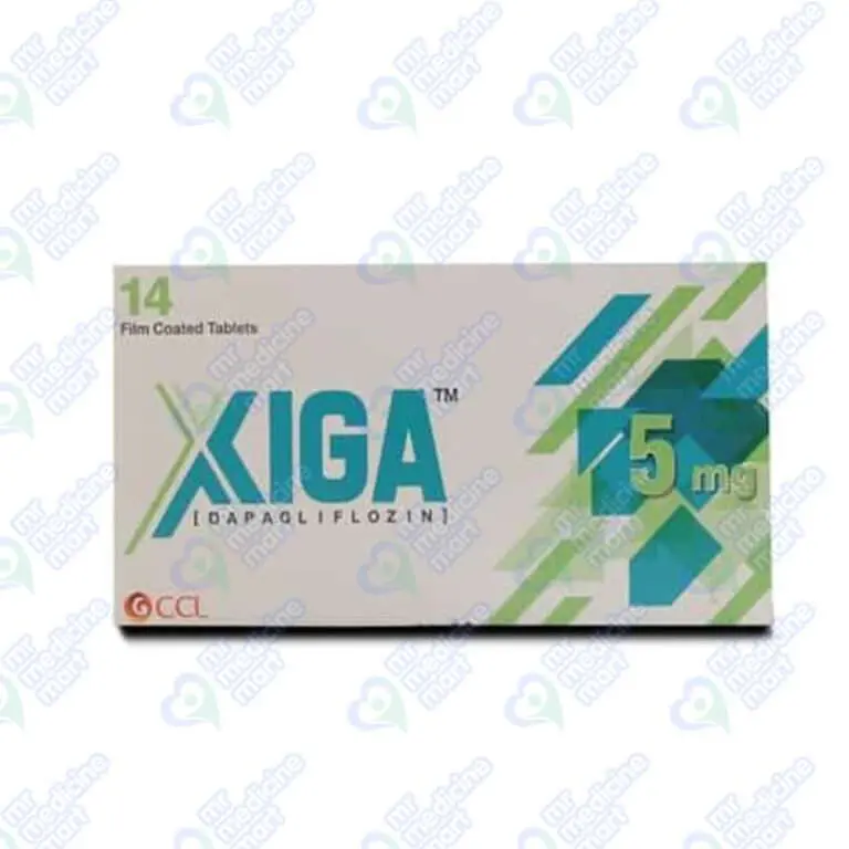 Xiga 5mg Tablet 7 'S