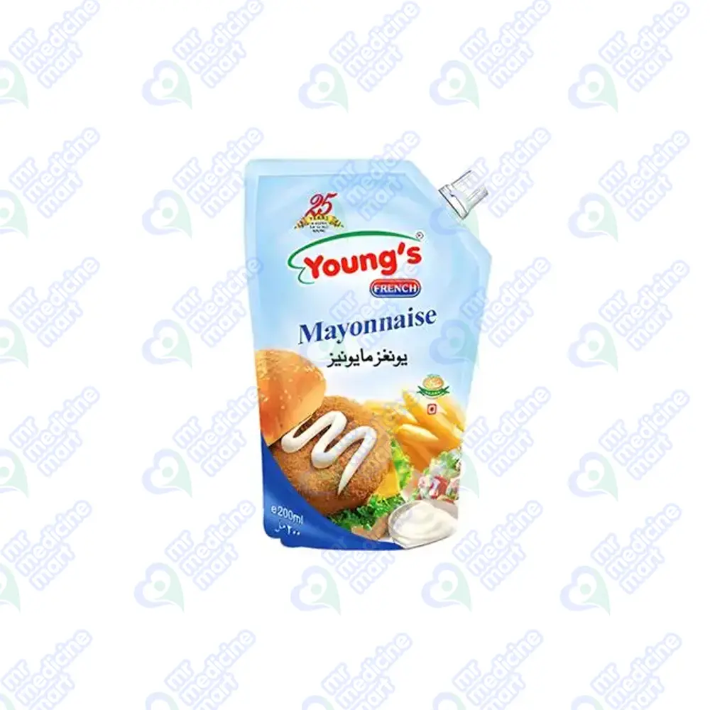 Young's Mayonnaise Pouch 200ML