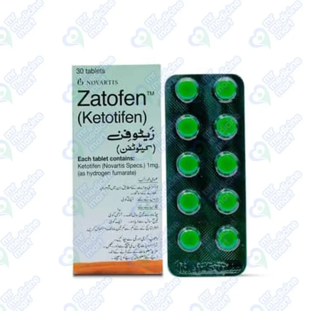 Zatofen 1mg Tablet