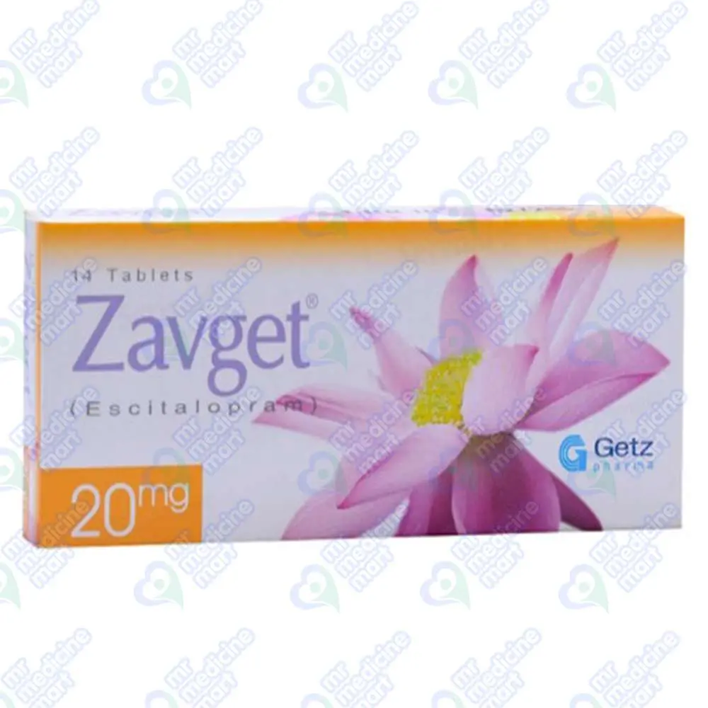 Zavget 20mg Tablet 14 'S