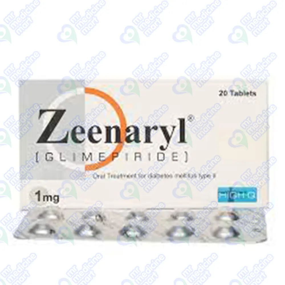 Zeenaryl 1mg Tablet 10 'S