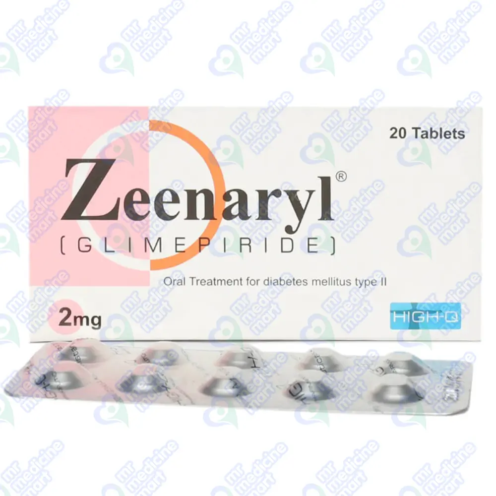 Zeenaryl 2mg Tablet 10 'S