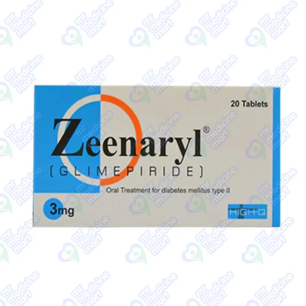 Zeenaryl 3mg Tablet 10 'S