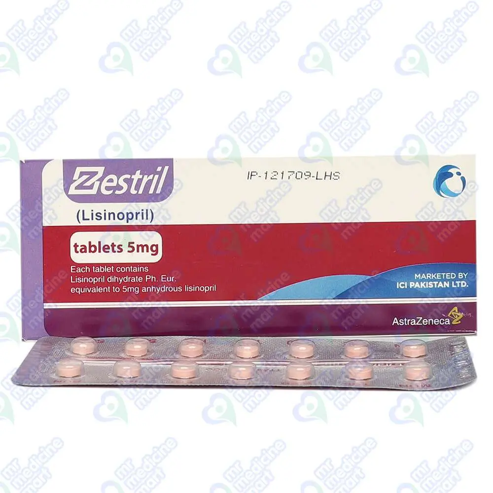 Zestril 5mg Tablet 14 'S