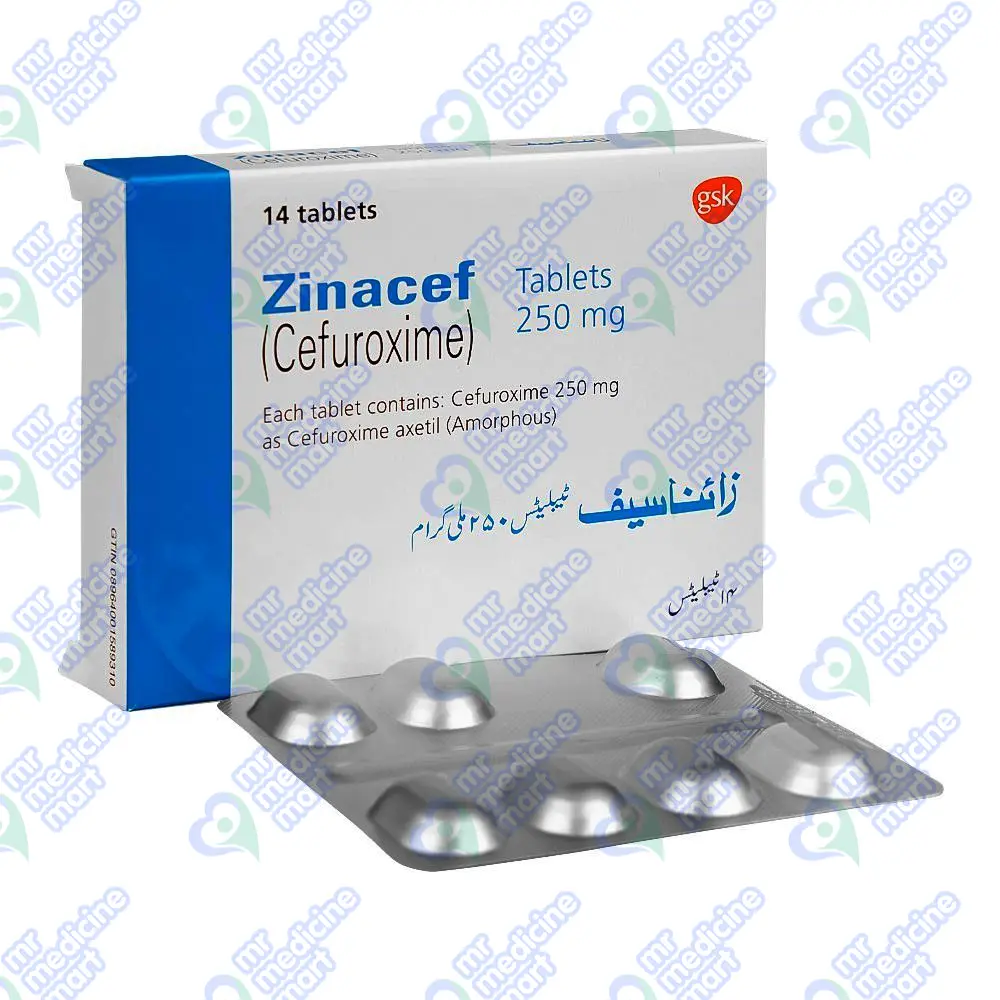 ZinaCef Tablet 250Mg