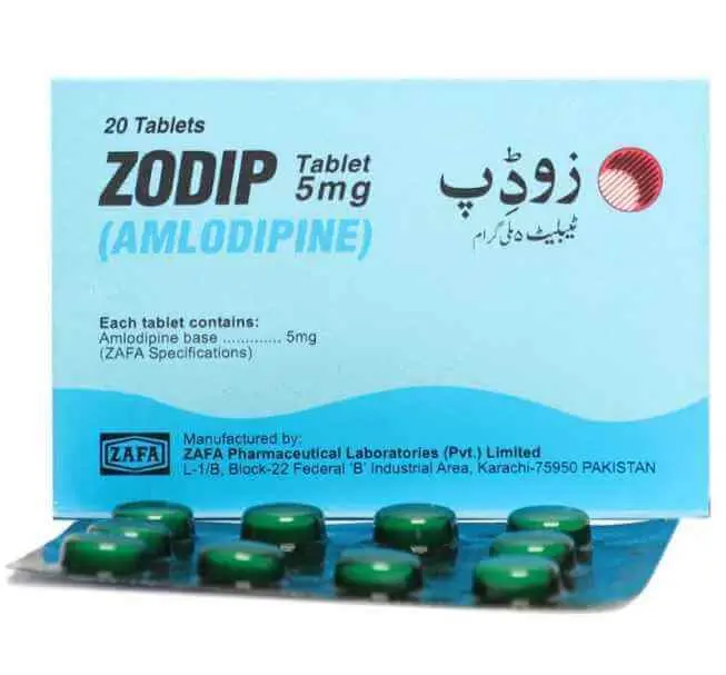 Zodip 5mg Tablet 20.0 S'