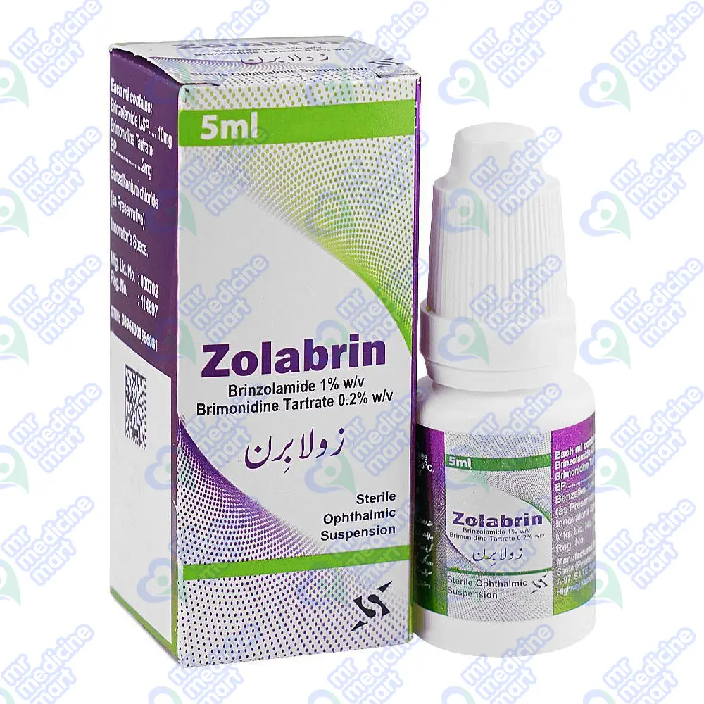 Zolabrin Opthalmic Suspension 5ml