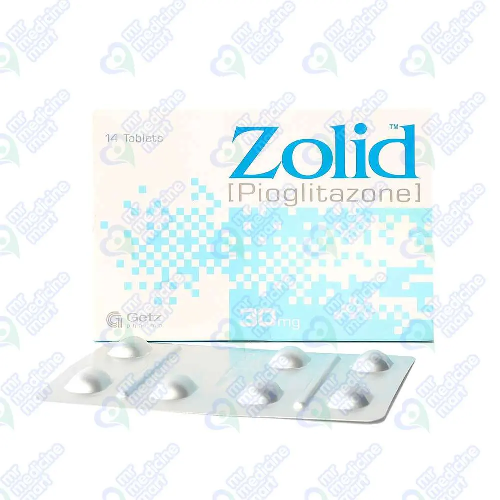 Zolid 30mg Tablet 7 'S