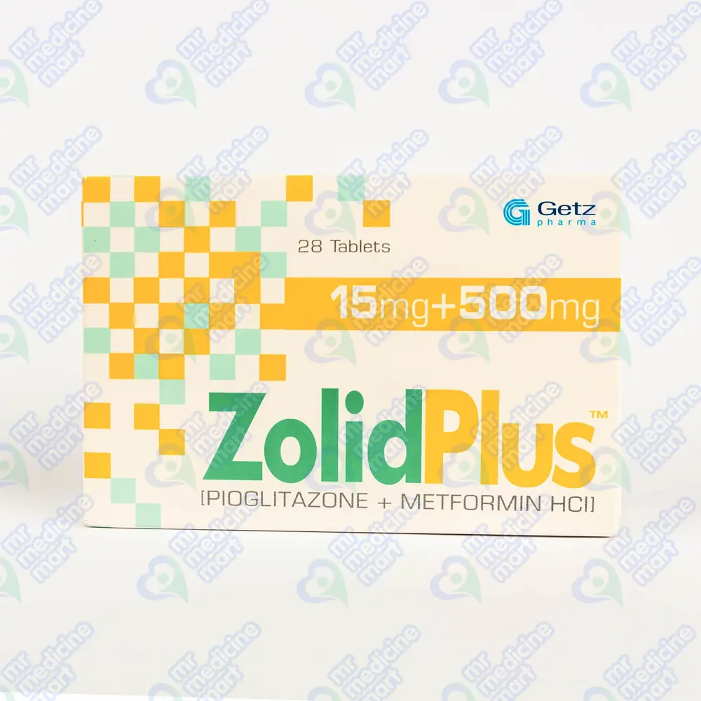 Zolid Plus Tablet 15mg/500mg