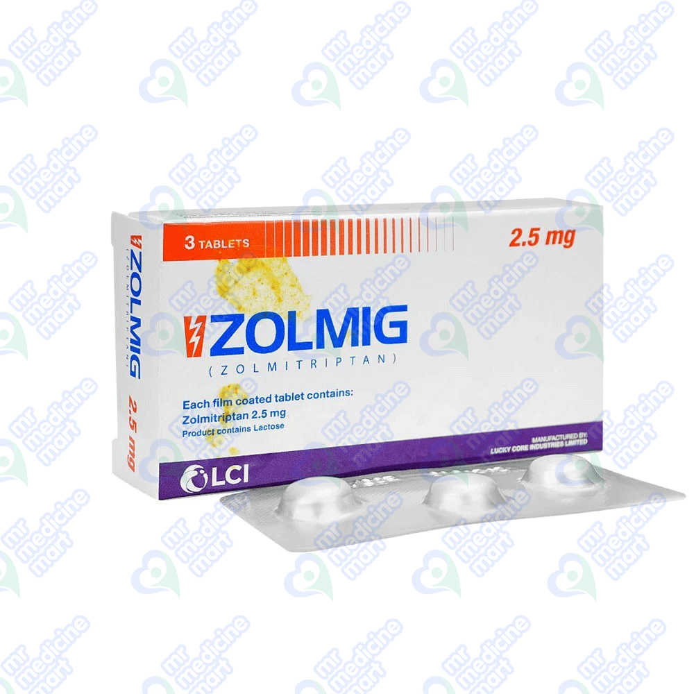 Zolmig 2.5mg Tablet 