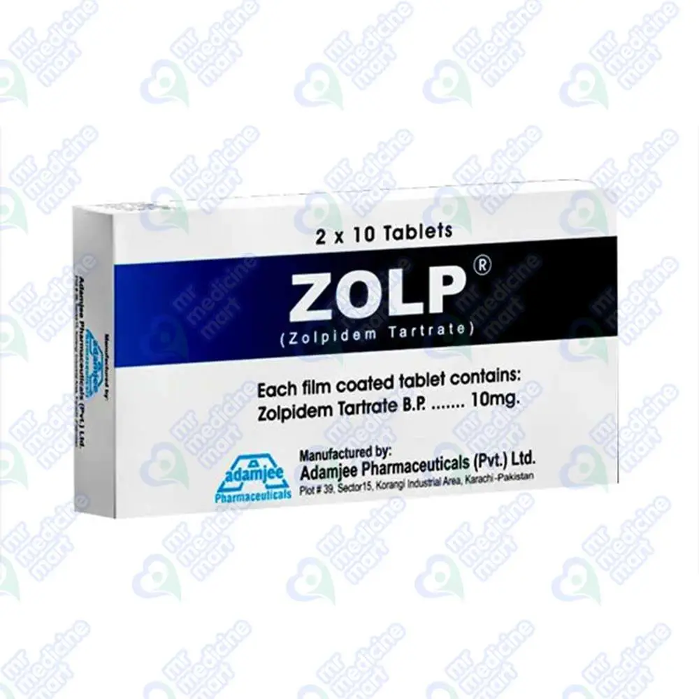 Zolp 10mg Tablet (Zolpidem) Price In Pakistan I Uses & Benefit