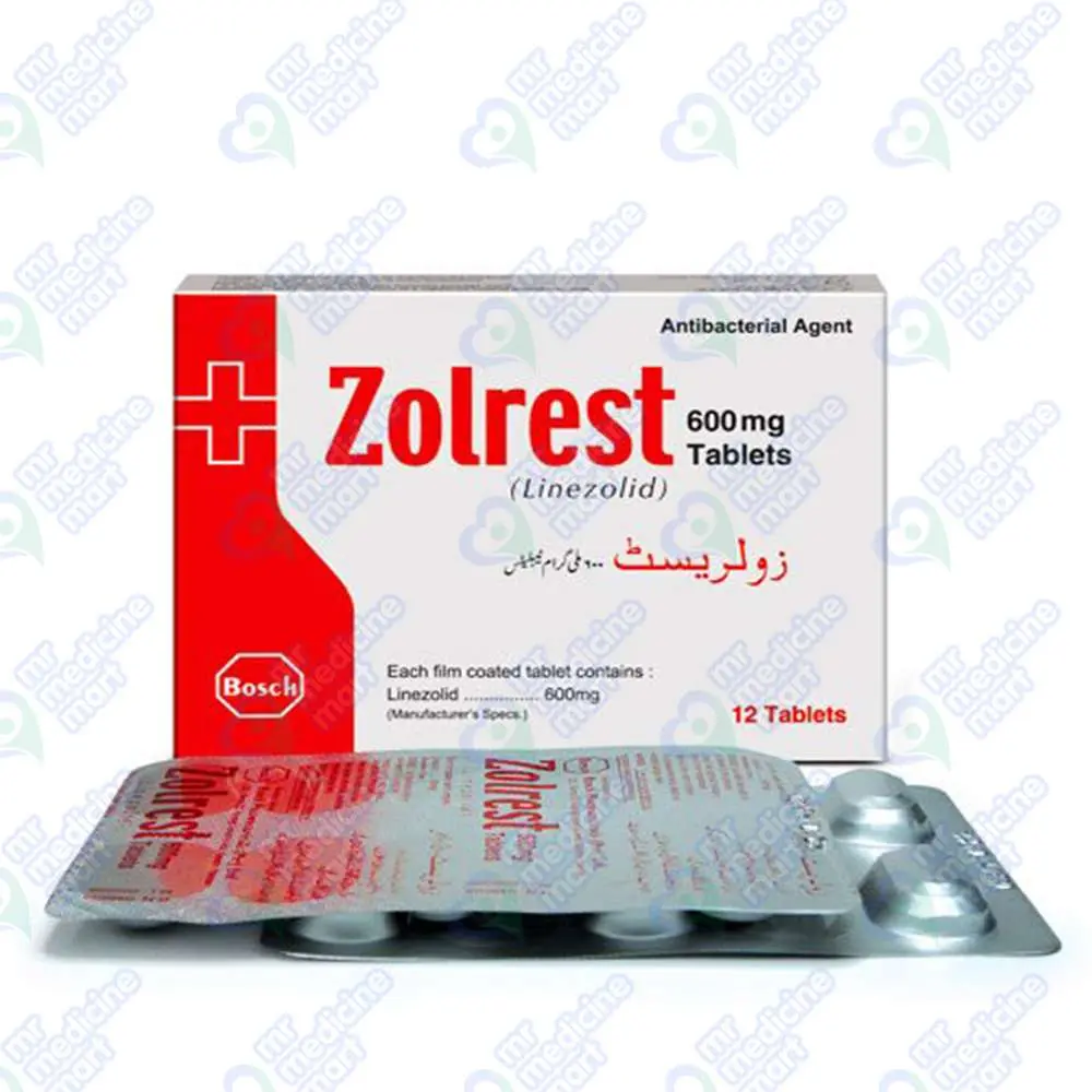 Zolrest 600mg Tablet 6'S