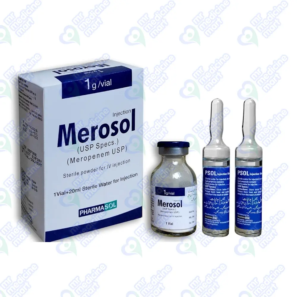 Merosol 1gm Vial