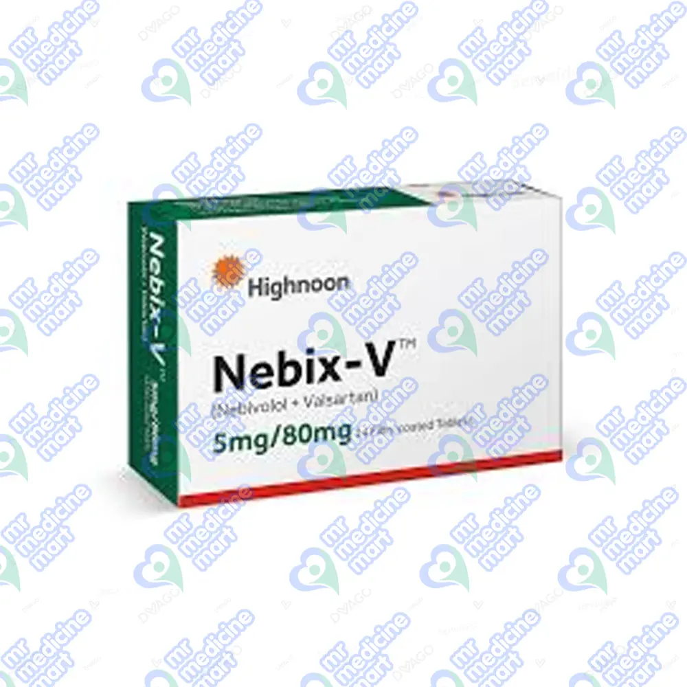 Nebix V 5/80MG Tablet 14's