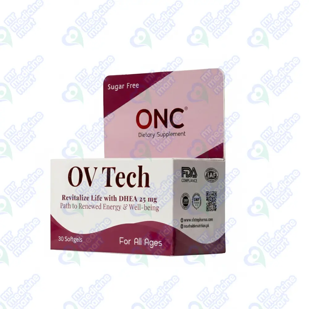 ONC OV Tech Softgels 30's