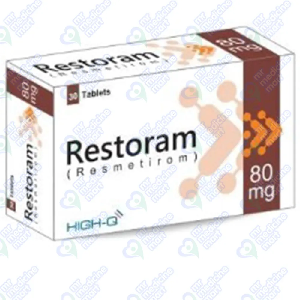 Restoram Tablet 80mg 30's